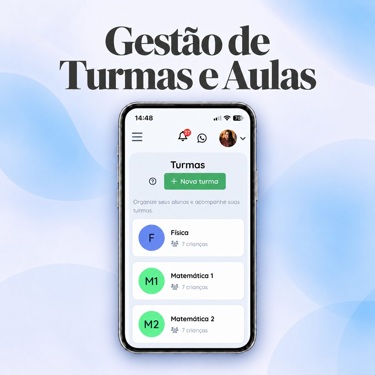 Gestão de Turmas e Aulas